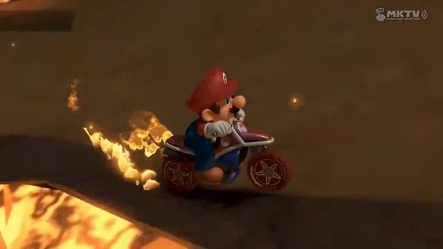 Wii U - Mario Kart 8 - Замок Боузера смотреть онлайн