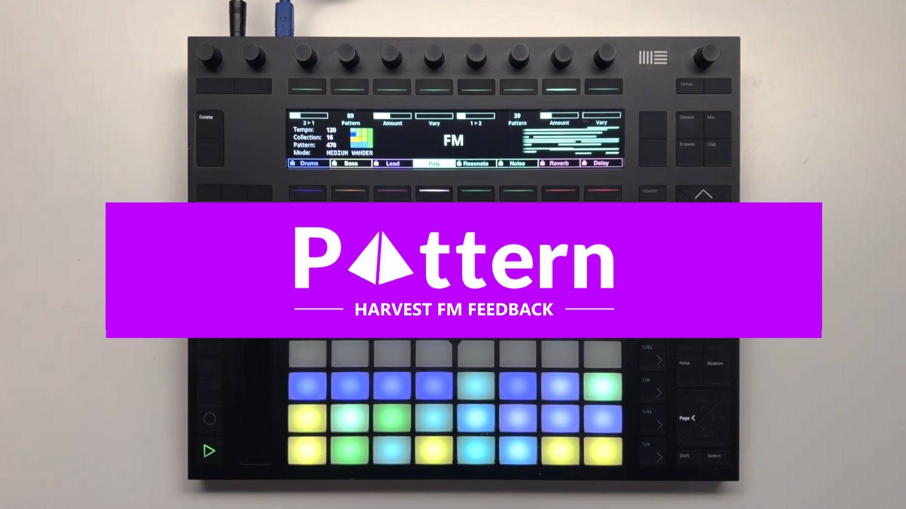 PTNSHIFT: Pattern Harvest / Lapping Waves of FM Feedback