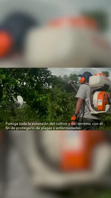 Fumiga el terreno del cultivo de cítricos con la fumigadora SR 430 смотреть онлайн