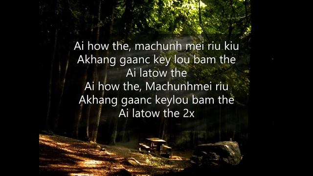 Azeena Pamei/ Ai hou the Karaoke смотреть онлайн