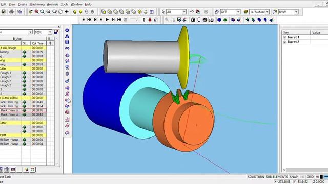 Helical Gear Milling by ESPRIT CAM!!! смотреть онлайн