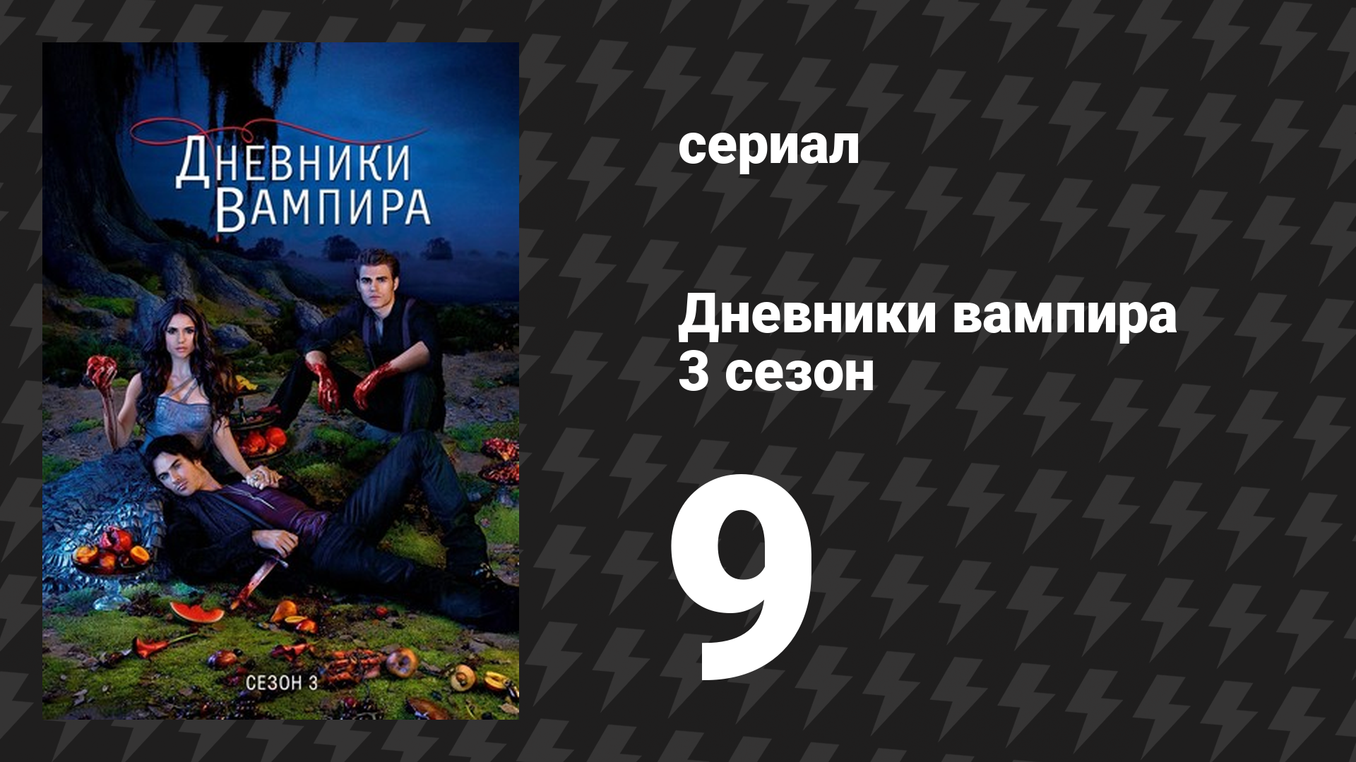 Дневники вампира 3 сезон 9 серия «Вечер встреч» (сериал, 2011-2012) смотреть онлайн