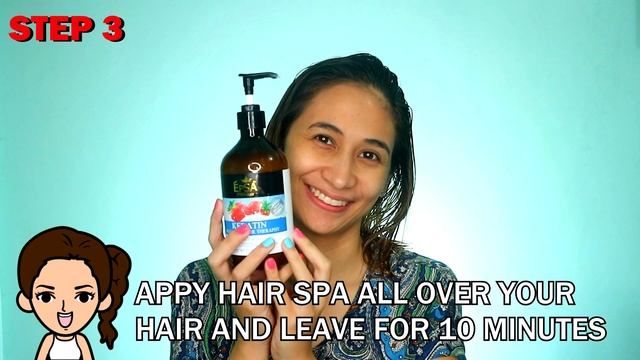CHEAP DIY HAIR SPA AT HOME for Damaged Hair | Lolly Isabel смотреть онлайн
