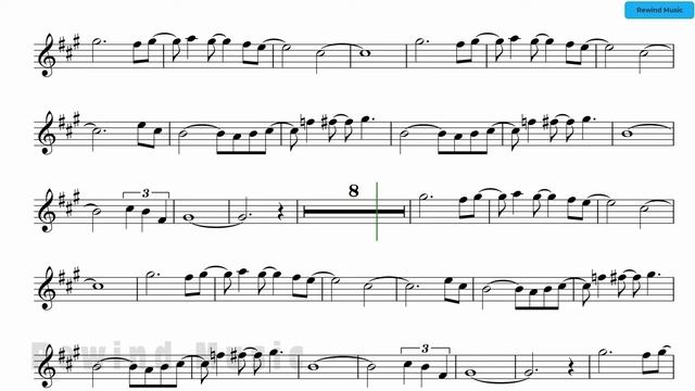 Space Magic Fly Alto Sax Backing Track and Sheet Music смотреть онлайн