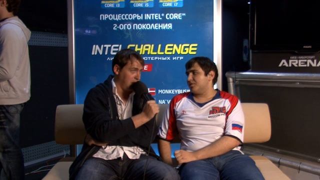Intel Challenge IX: SuperCup по DotA. Интервью с Владимиром Аносовым смотреть онлайн