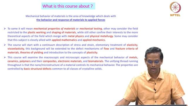 Mechanical Behavior of Materials_Course Introductory video смотреть онлайн