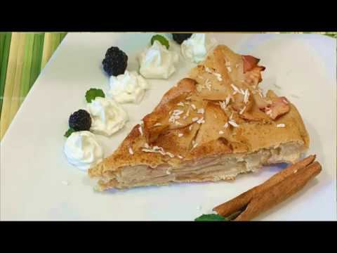 ПП Шарлотка с яблоками на кефире смотреть онлайн