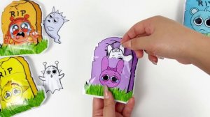 Поделки из бумаги Распаковка коробки для слепков R.I.P Incredibox SPRUNKI | Как сделать сумку дл