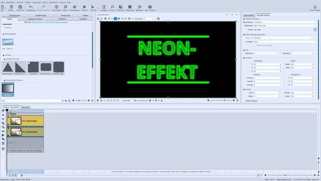 ANLEITUNG | Animierter Neon-Effekt für Text, Fotos und Videos 🌉😎 смотреть онлайн
