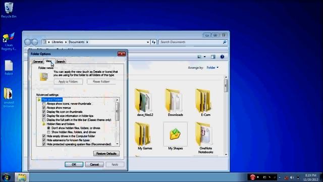 Hide and Unhide a Folder in Windows 7 смотреть онлайн