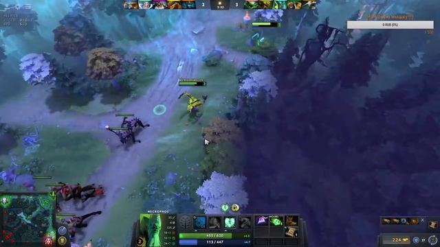 Dota 2 - Калибруем пати MMR (Sniper,Necrofos) смотреть онлайн