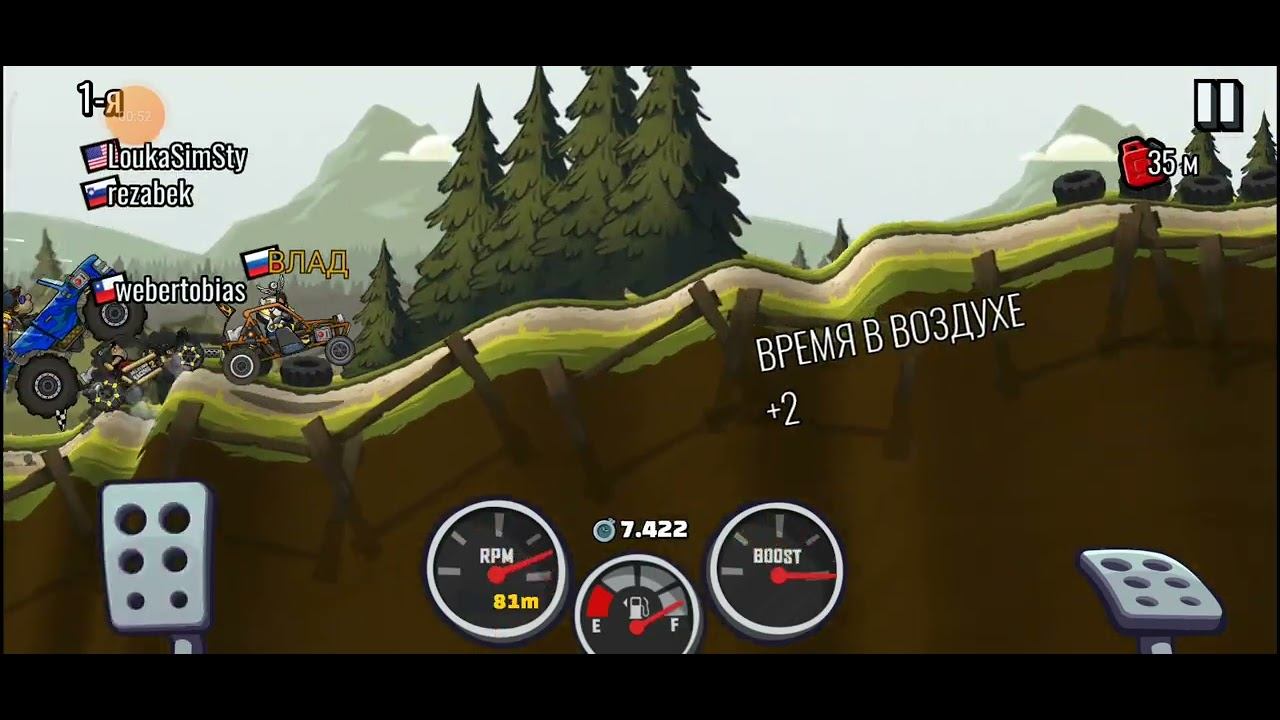 Hill Climb Racing 2 - Кубок Езды по ухабам. Багги