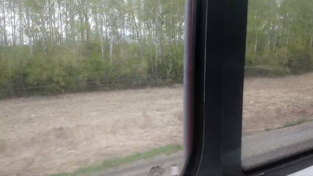 Вид из окна пассажирского локомотива смотреть онлайн