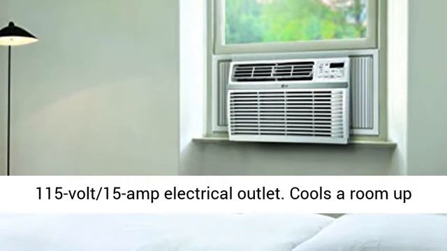 LG LW6019ER Energy Star Rated 6,000 BTU Window Air Conditioner, 6000, White смотреть онлайн