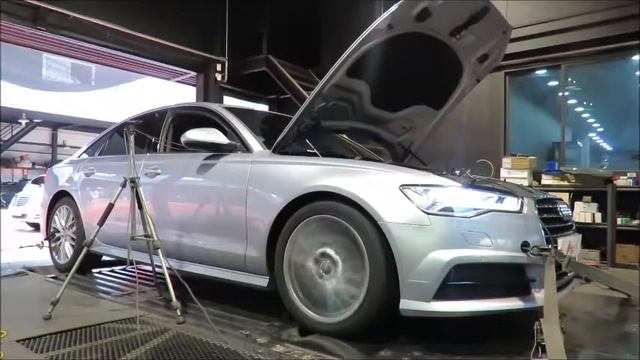 2018 AUDI A6 35 TDI Mar's ECU Tune Dyno Test 213WHP смотреть онлайн
