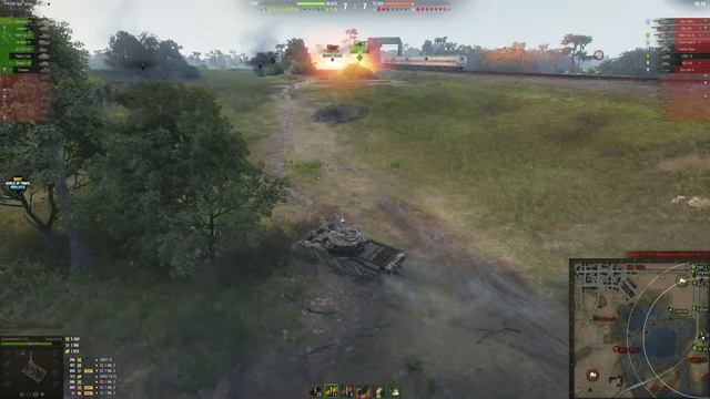 Centurion Action X: Good player on map "Live Oaks" - World of Tanks смотреть онлайн