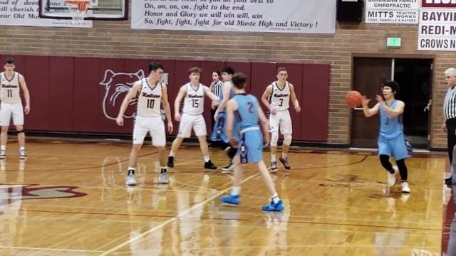 Monte takes a late lead - Stevenson ay Montesano - Boys Basketball смотреть онлайн