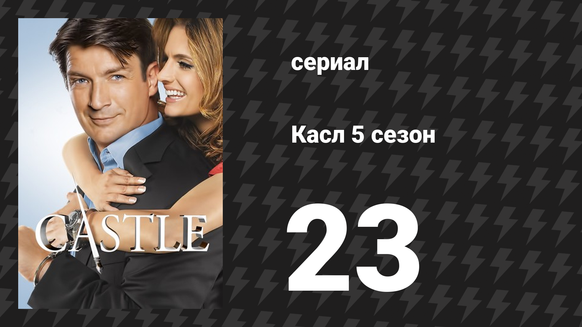 Касл 5 сезон 23 серия «Человеческий фактор» (сериал, 2012-2013)