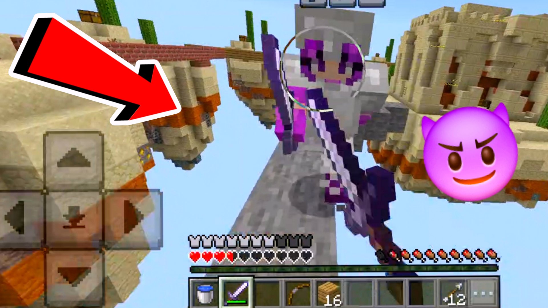 🤣НУБИК ВПЕРВЫЕ ПОИГРАЛ НА СКАЙ ВАРСЕ В МАЙНКРАФТЕ!!! смотреть онлайн