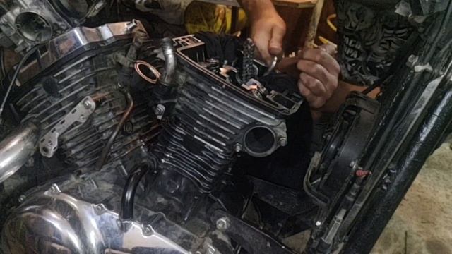 Vn 800 сборка цилиндра смотреть онлайн
