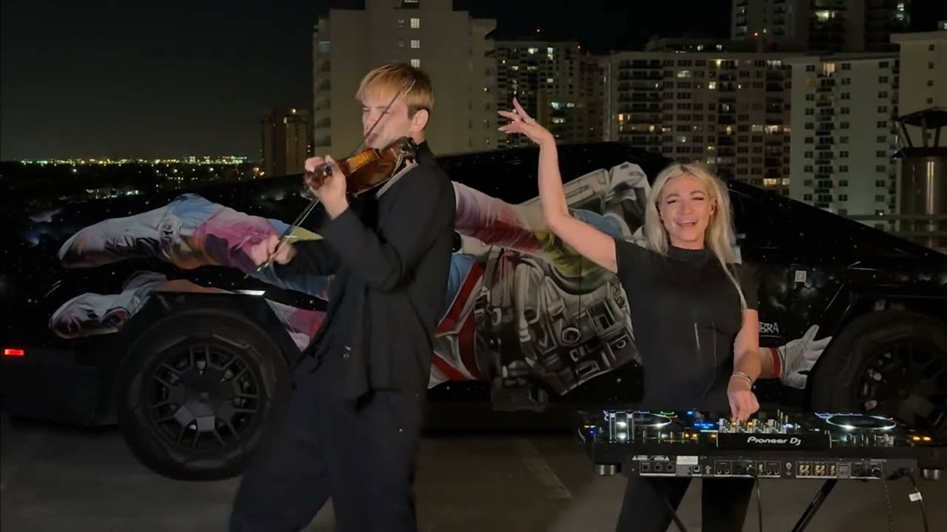 Mila Rubio & @kostialuckyviolin Live #Miami [ Melodic Techno Progressive House ] Dj Mix смотреть онлайн