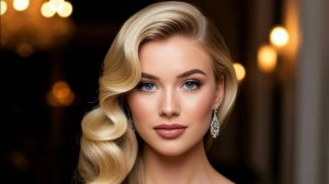 Укладка "Голливудская волна" в повседневной жизни.