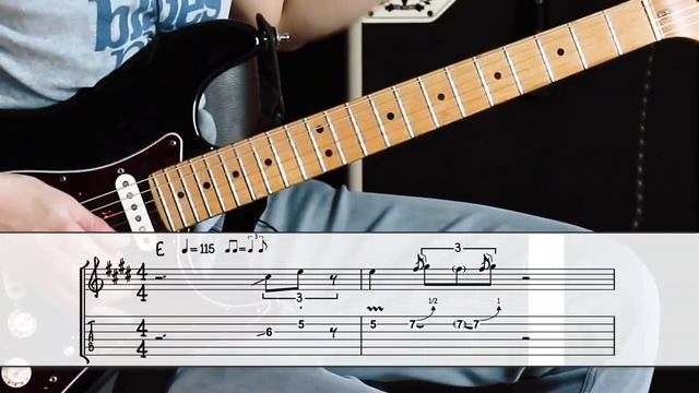 Blues Guitar Solo in E (Shuffle) _ incl. Guitar Tabs _ Fender Stratocaster смотреть онлайн