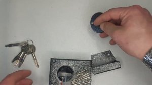 Замок Новый Накладной Стальф зн-067