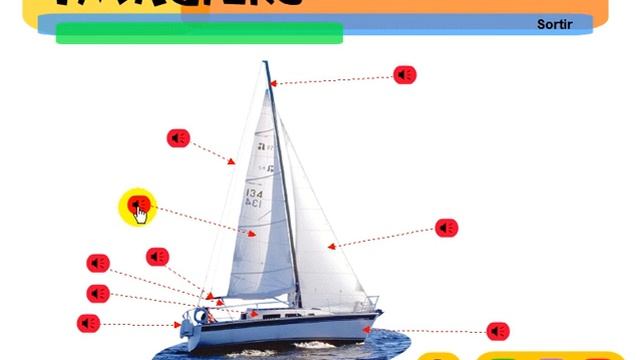تعلم اللغة الفرنسية # Imagiers = Vocabulaire = Le voilier смотреть онлайн