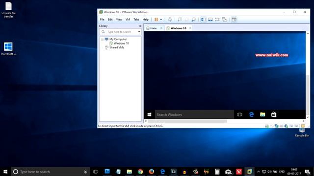 How to Enable Drag / Drop and Copy / Paste between the VMware workstation 12 and windows 10 смотреть онлайн