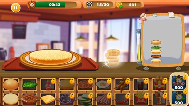 Burger Shop Make your own Burger смотреть онлайн