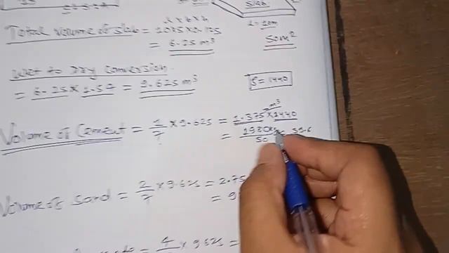 How to calculate cement sand and aggregate quantity of Slab in Nepali |Materials for Slab , Concret смотреть онлайн