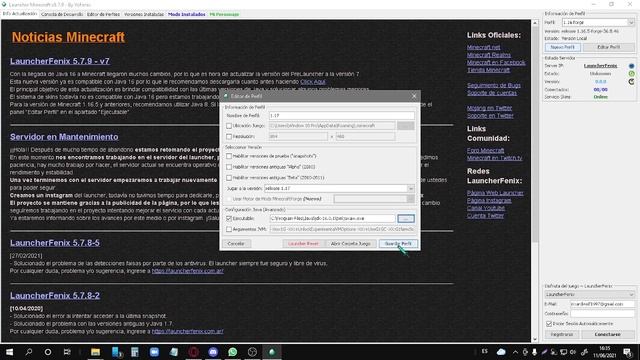 TUTORIAL RANCIO || INSTALAR MINECRAFT 1.17 || LAUNCHER FENIX смотреть онлайн