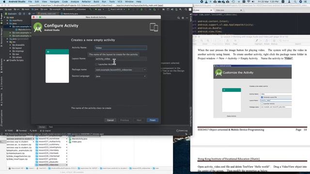 Lesson033 VideoView Android Apps Programming with Android Studio смотреть онлайн