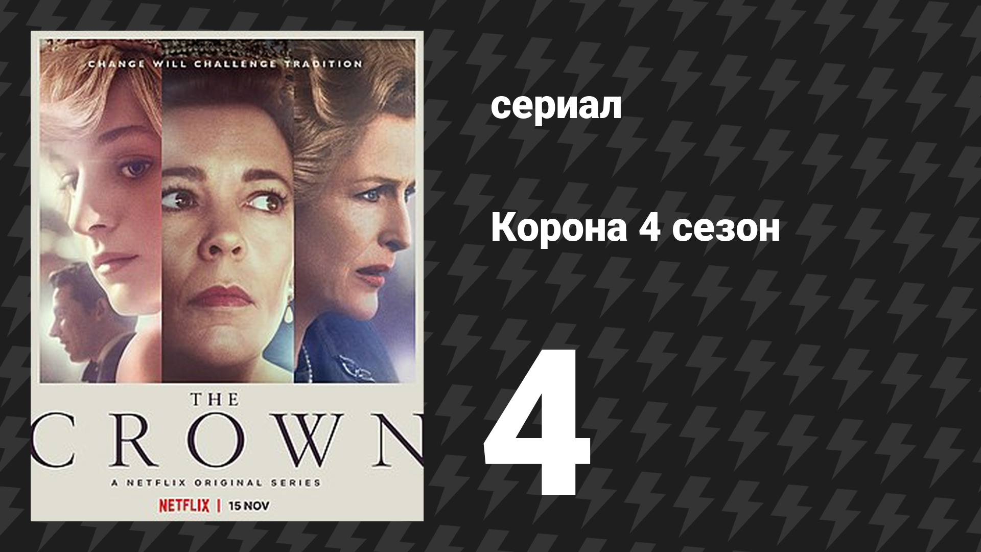 Корона 4 сезон 4 серия «Любимчики» (сериал, 2020) смотреть онлайн