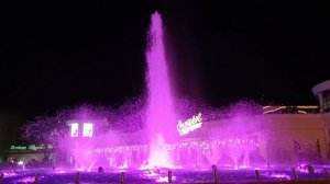 Светомузыкальный фонтан танцует под песню «Миллион алых роз» Кисловодск