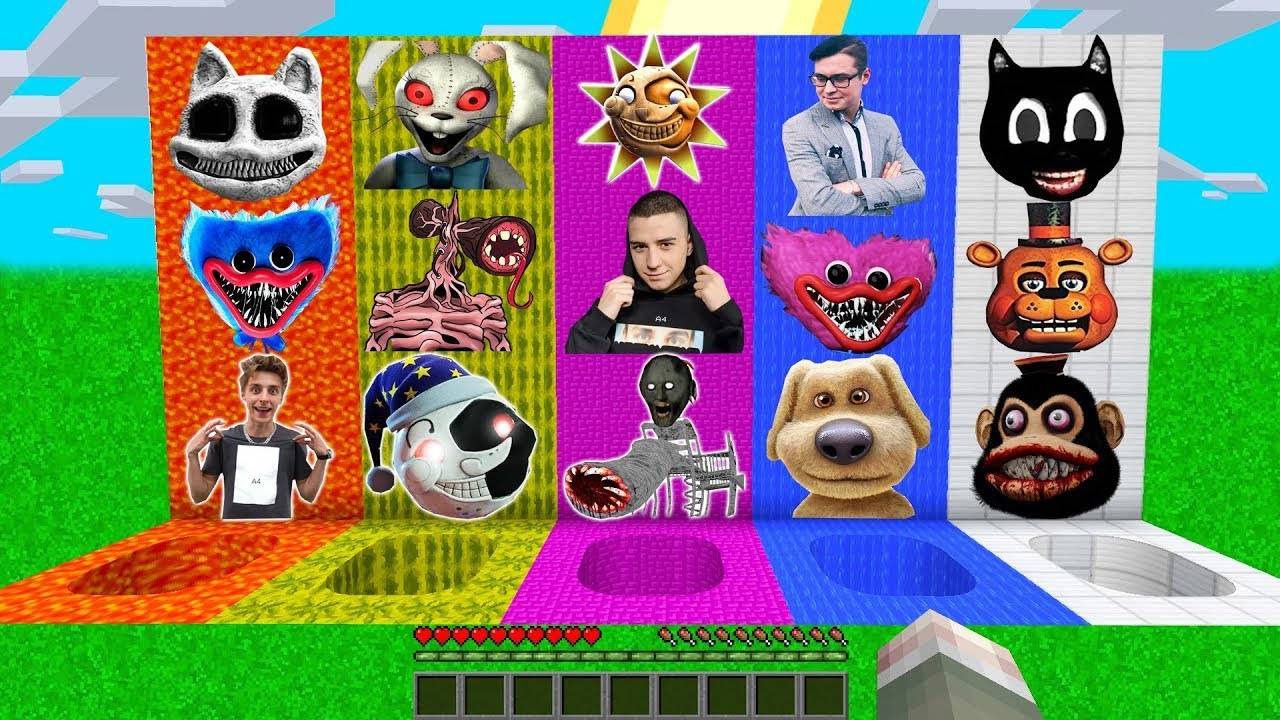 ВЫБЕРИ КРУГЛУЮ ЯМУ ТЕМНЫЙ СИРЕНОГОЛОВЫЙ ВЛАД А4 ГЛЕНТКОБЯКОВ ГОВОРЯЩИЙ БЕН ХАГГИ ВАГГИ В МАЙНКРАФТ смотреть онлайн