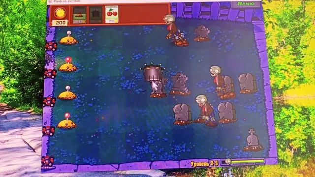 ПРОХОЖДЕНИЕ ИГРЫ РАСТЕНИЯ против ЗОМБИ часть 3 смотреть онлайн