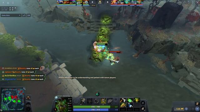 Steal Bounty Rune with Treant смотреть онлайн