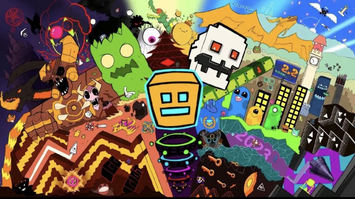Я ИГРАЮ В GEOMETRY DASH 2 ВЫПУСК! смотреть онлайн