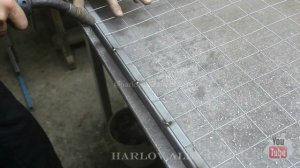 Садовый забор из профильной трубы и электросварной сетки своими руками How to make fence DIY welding