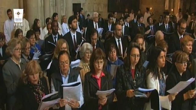 Missa Crismal, na Sé de Lisboa