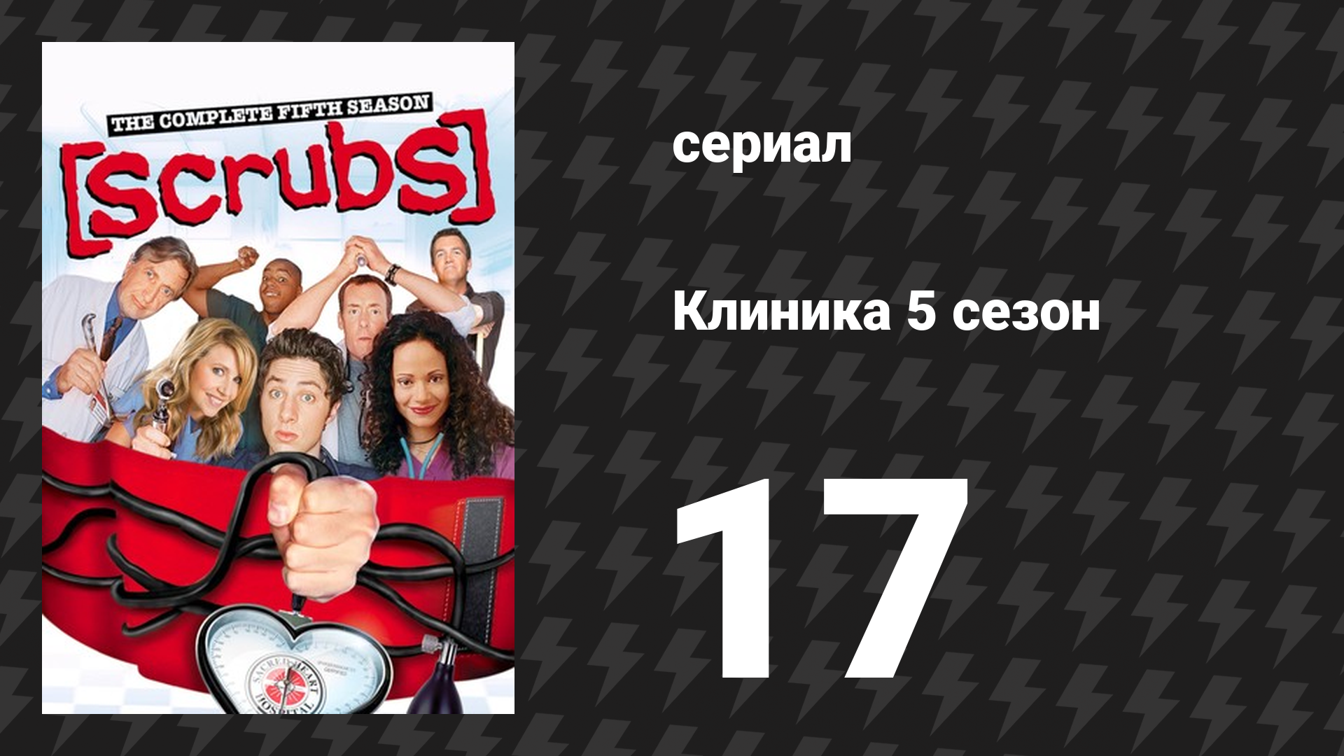 Клиника 5 сезон 17 серия «Мой ливерный паштет» (сериал, 2001-2010) смотреть онлайн