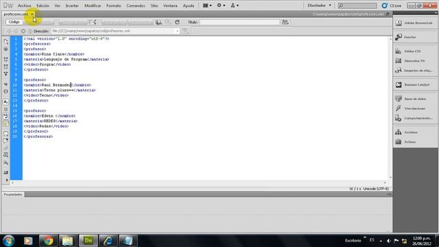 [PRATICA]Cracion de Diseño con XML desde Dreamweaber [Subir Imagen parte 2] смотреть онлайн