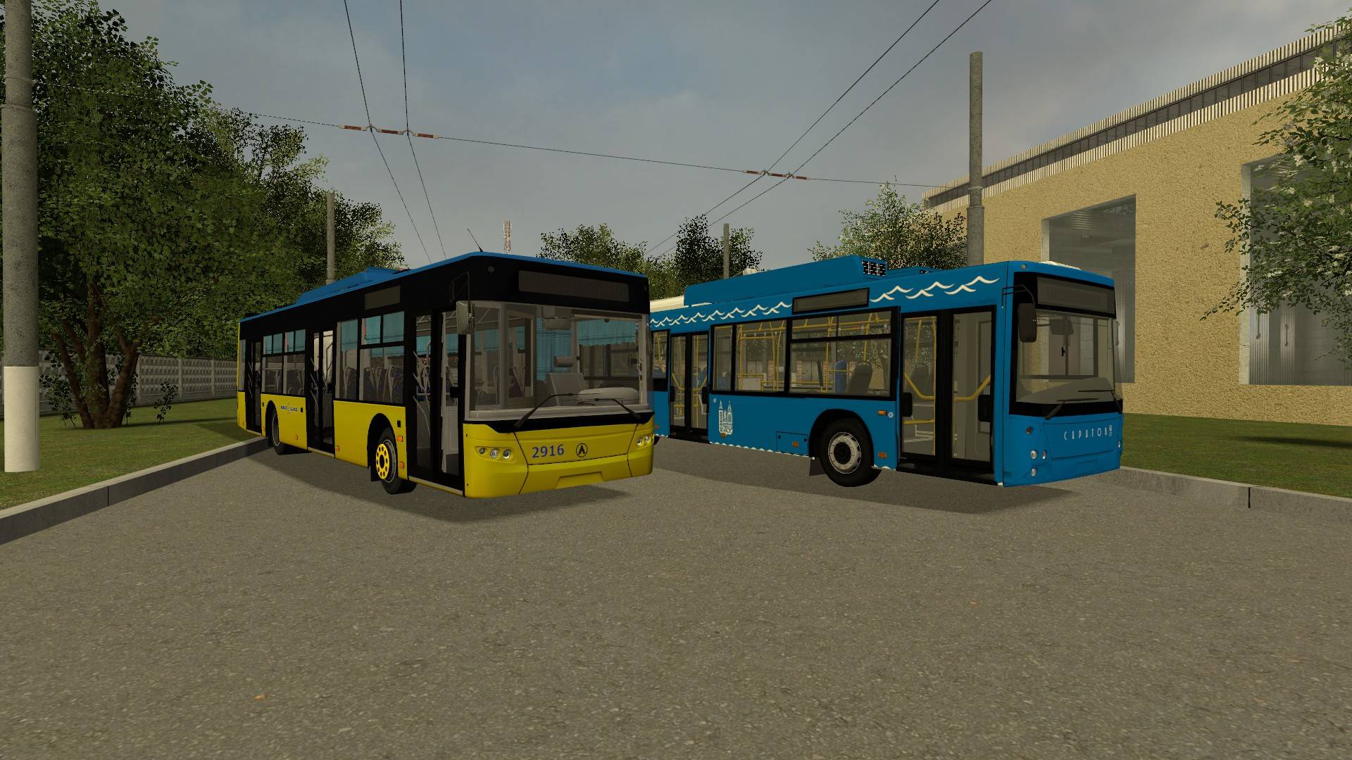 Троллейбусы для одиночки! СВАРЗ-МАЗ И ЛАЗ! смотреть онлайн