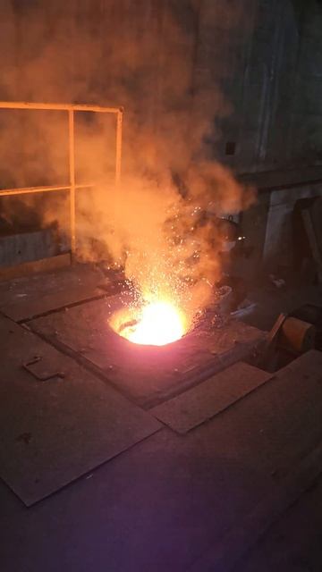 Индукционная печь ИСТ-0,5 т. смотреть онлайн