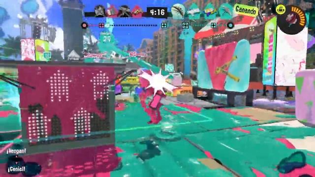 Weird lag clips (rival behind me but splatted by my shots anyways, what?) смотреть онлайн