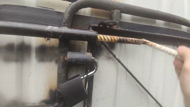 запирание ворот с нулевой нагрузкой на замок смотреть онлайн
