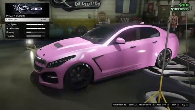 GTA 5 Online - Cadillac CTSV смотреть онлайн