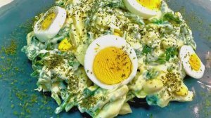 Салат «Сочный»-вариант вкусного и полезного салата из шпината!